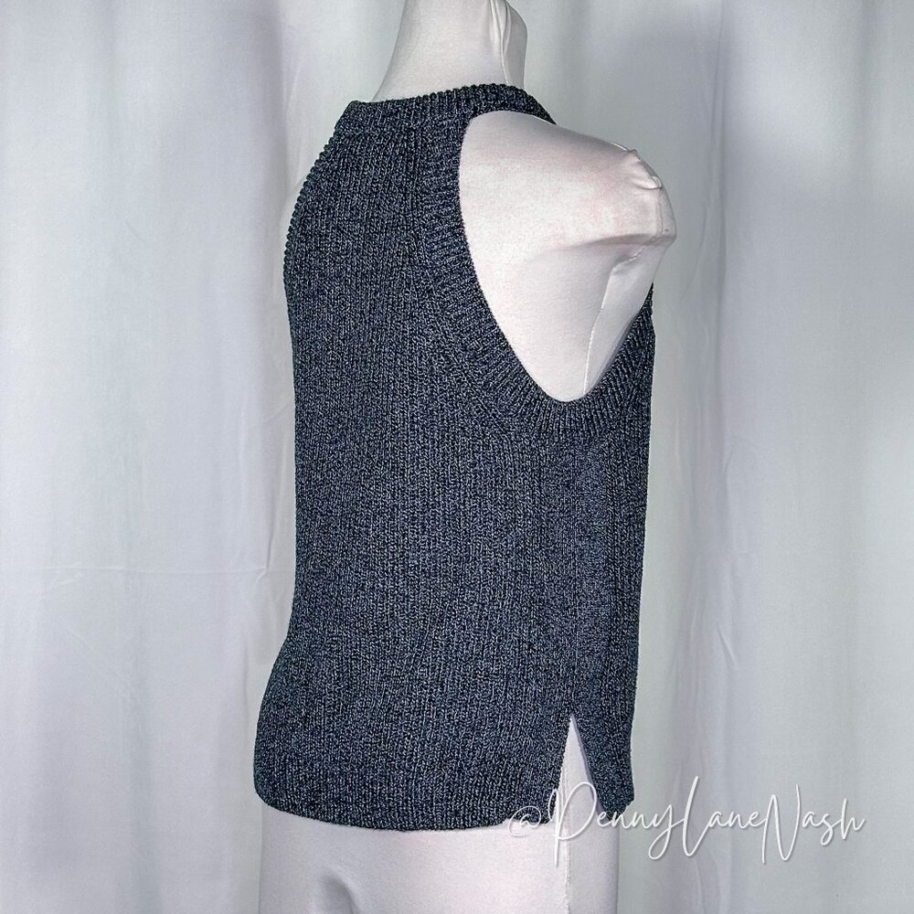 Madewell Valley SweaterTank Marled Slate Gray - Picture 8 of 10
